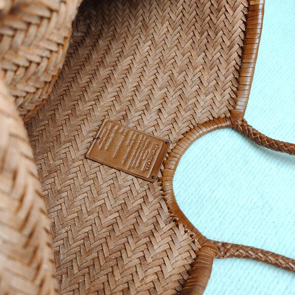 Dragon Diffusion Woven Leather Shoulder Bag | Large & Spacious - Picture 12 of 12